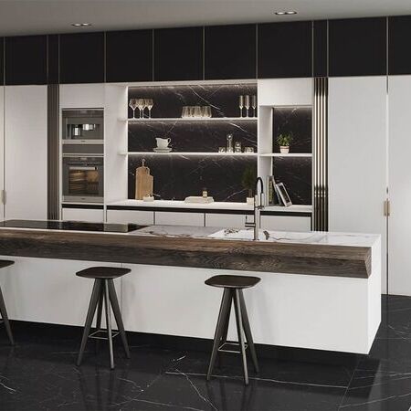 Marquinia Capraia Kücheninsel in weiß